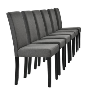 Étkezőszék szett Hamburg textil [en.casa] - premiumXL