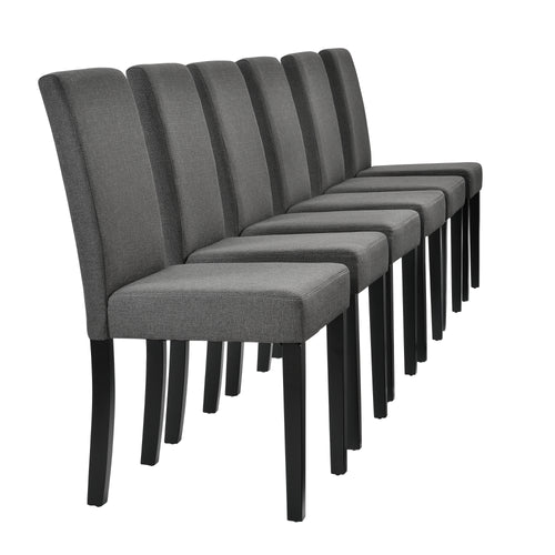 Étkezőszék szett Hamburg textil [en.casa] - premiumXL
