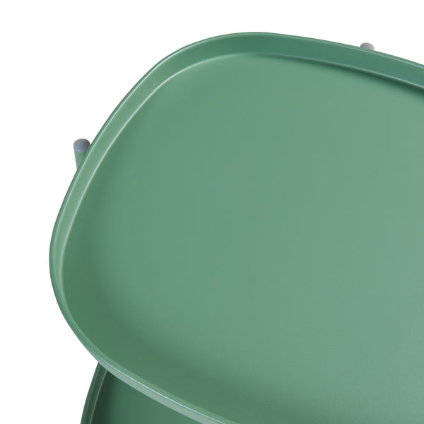 Kerti tálca-asztal Sandefjord acél [en.casa]