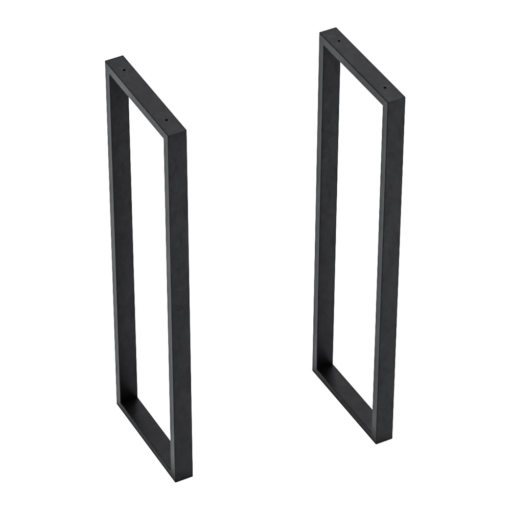 Asztalláb Kauniainen 2-es szettben acél 87x27 cm [en.casa]