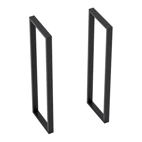 Asztalláb Kauniainen 2-es szettben acél 87x27 cm [en.casa]