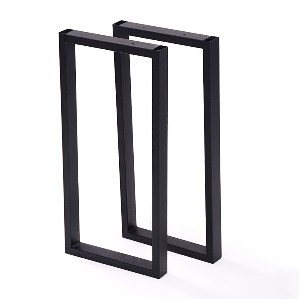 Asztalláb Møldrup 56x27cm fekete [en.casa] - premiumXL