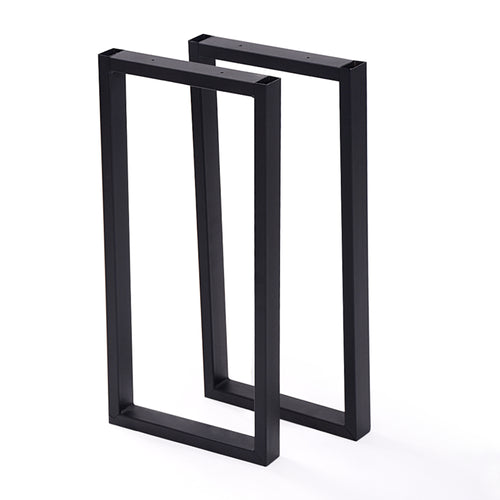 Asztalláb Møldrup 56x27cm fekete [en.casa] - premiumXL