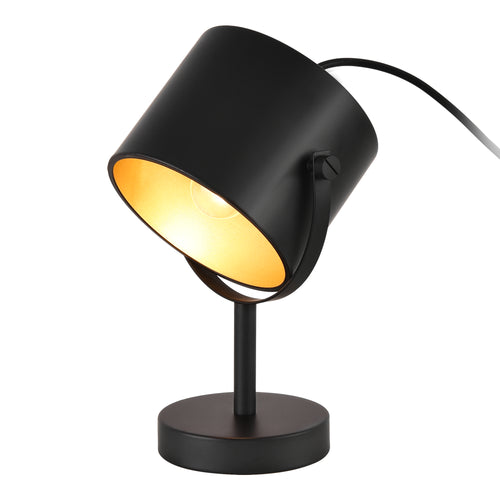 Farstorp asztali lámpa 1 x E27 fekete [lux.pro] - premiumXL