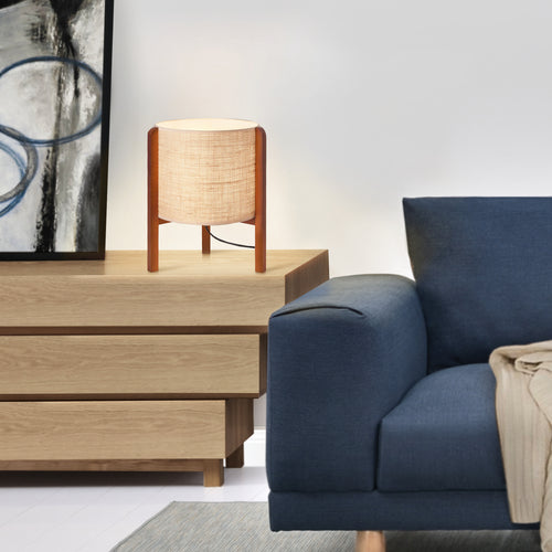 Asztali lámpa Solihull bézs / barna [lux.pro] - premiumXL