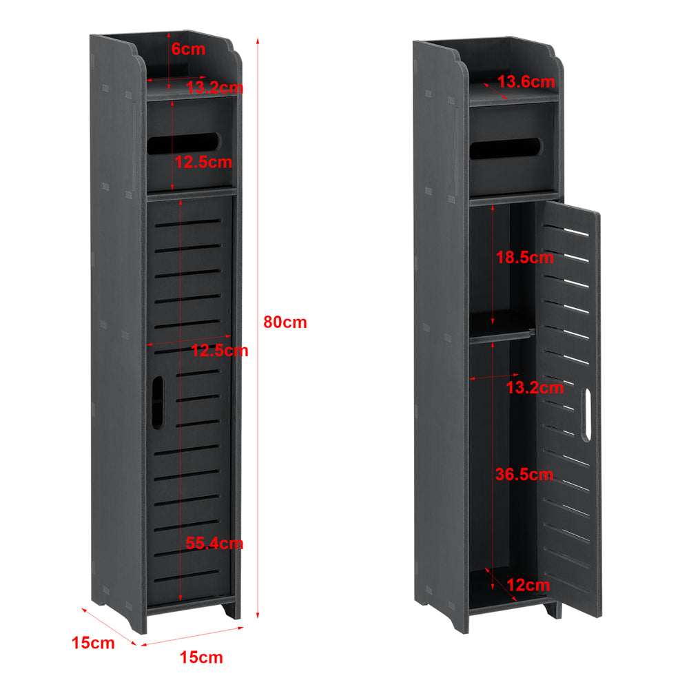 WC-papírtartó Leoben 80x15x15 cm különböző színekben [en.casa] - premiumXL