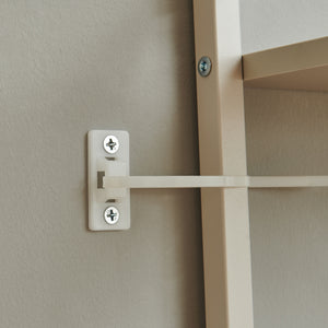Fürdőszobai polc WC fölé Ljukhobro 164x64x20 cm [en.casa]