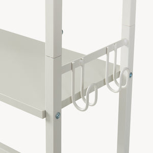 Fürdőszobai polc WC fölé Ljukhobro 164x64x20 cm [en.casa]