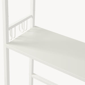 Fürdőszobai polc WC fölé Ljukhobro 164x64x20 cm [en.casa]