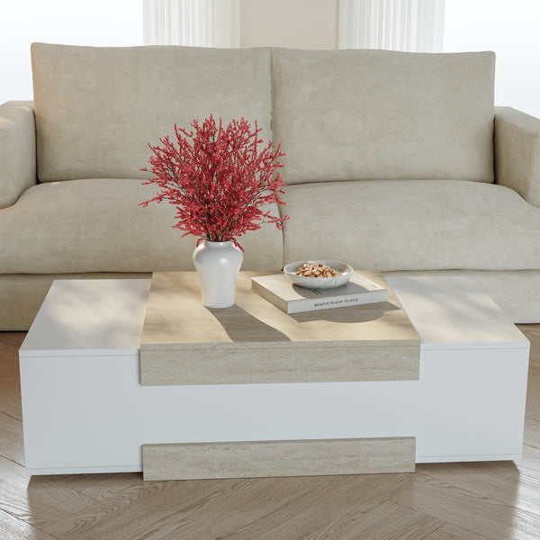 Dohányzóasztal Eljak 110x57x31 cm [en.casa]