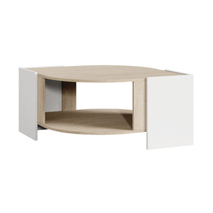 Dohányzóasztal Klipsari 75x75x40 cm [en.casa]