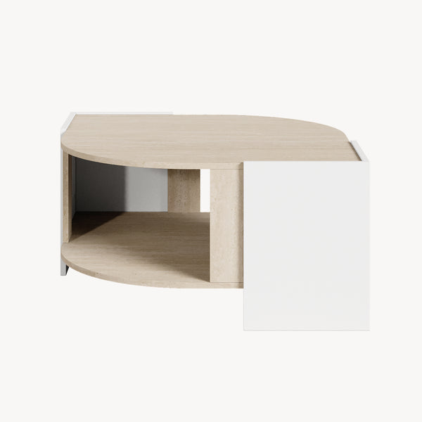 Dohányzóasztal Klipsari 75x75x40 cm [en.casa]