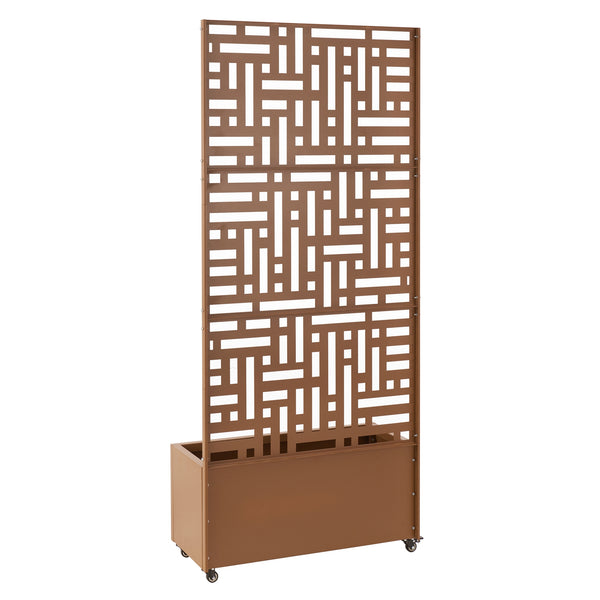 Gurulós válaszfal Bernalda virágosládával [casa.pro]