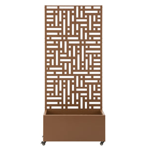 Gurulós válaszfal Bernalda virágosládával [casa.pro]