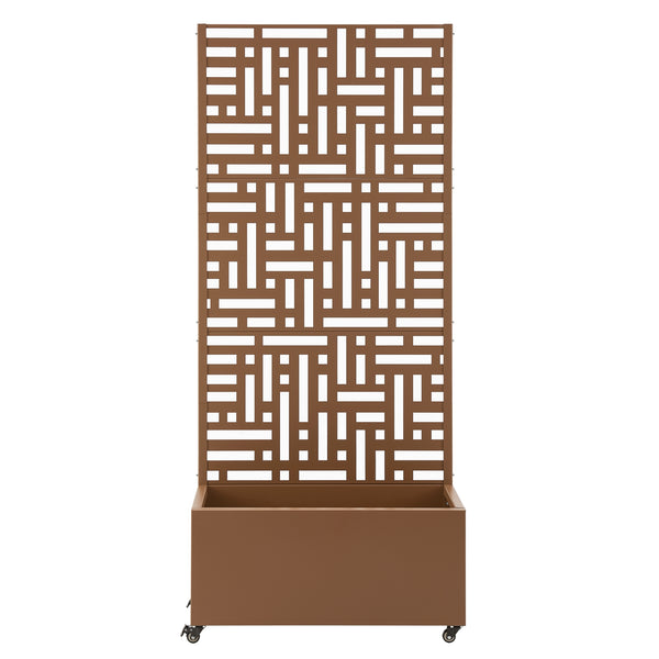 Gurulós válaszfal Bernalda virágosládával [casa.pro]