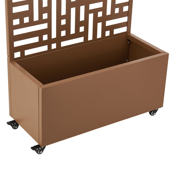 Gurulós válaszfal Bernalda virágosládával [casa.pro]