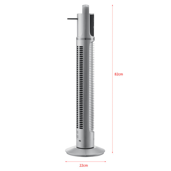 Torony ventilátor 3 fokozatos oszcilláló 40W 82x22x22cm több színben [in.tec]® 