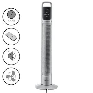 Torony ventilátor 3 fokozatos oszcilláló 40W 82x22x22cm több színben [in.tec]® 