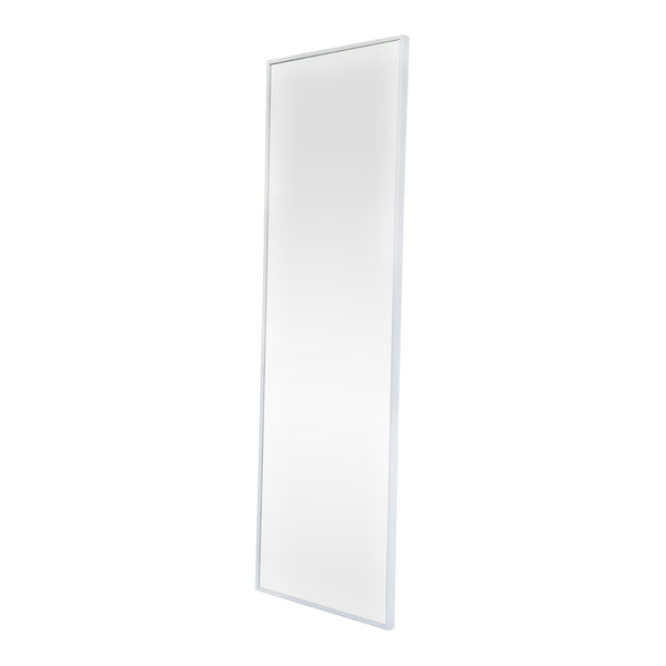 Ajtótükör alumíniumkerettel Lesina 120x37cm [en.casa]