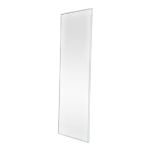 Ajtótükör alumíniumkerettel Lesina 120x37cm [en.casa]