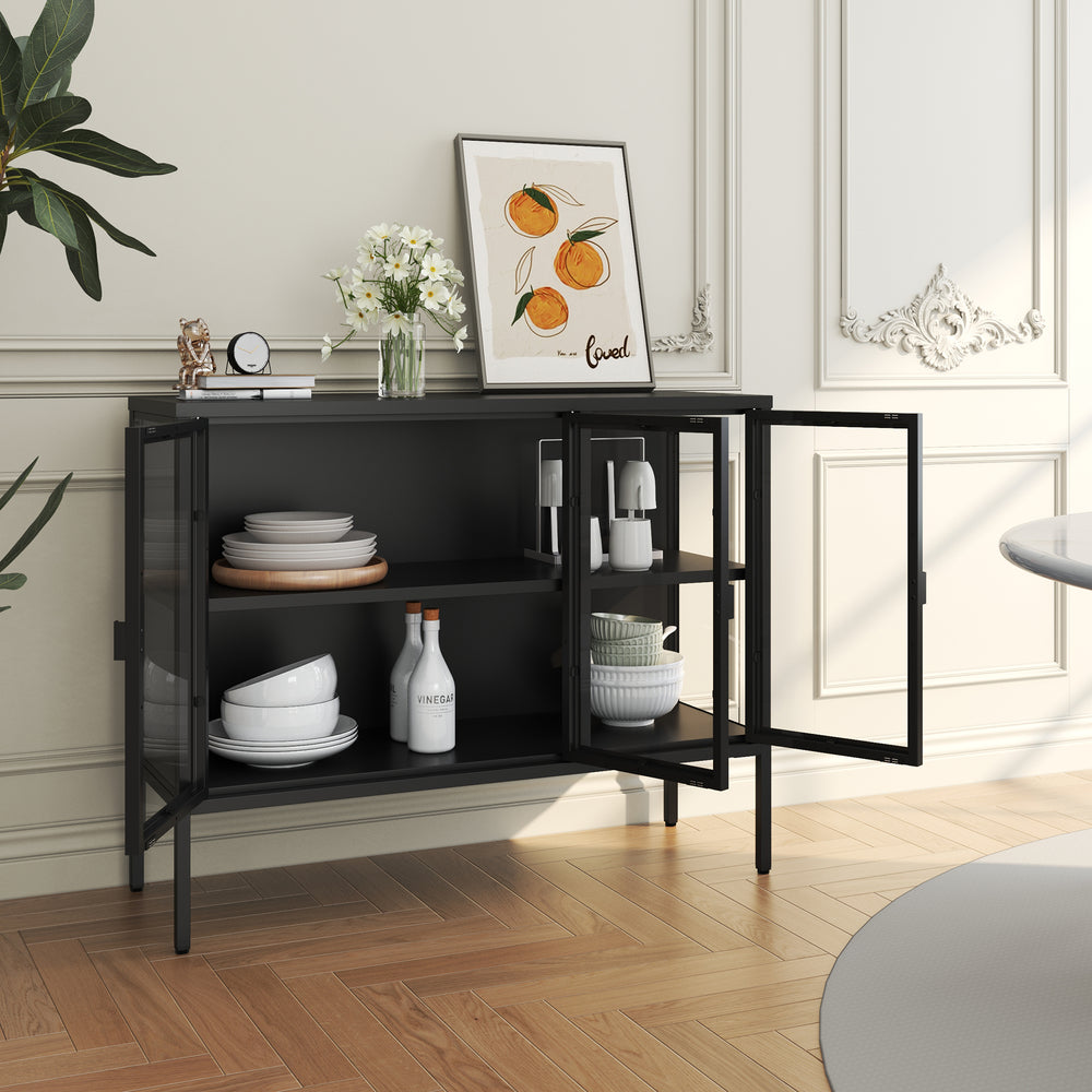 Vitrines szekrény Borshavisa [en.casa]