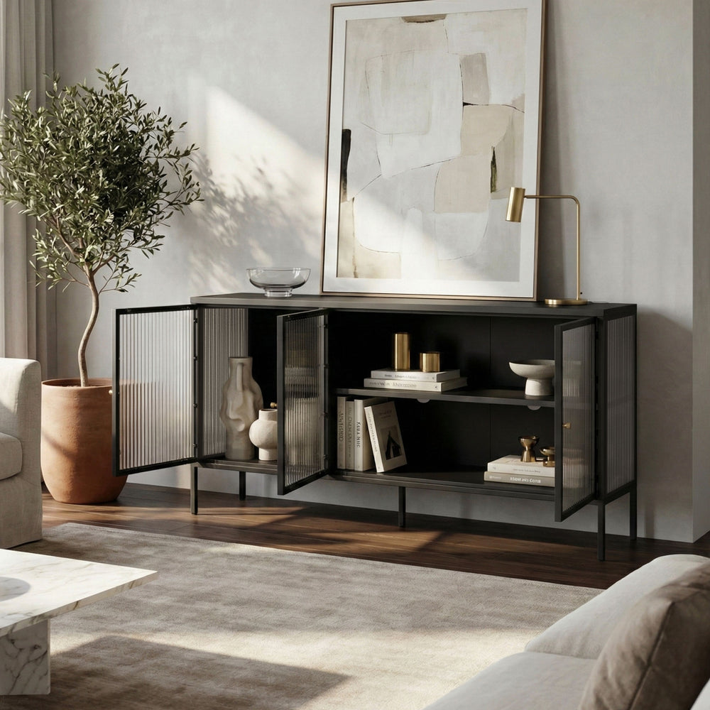 Vitrines szekrény Vinterhavn [en.casa]