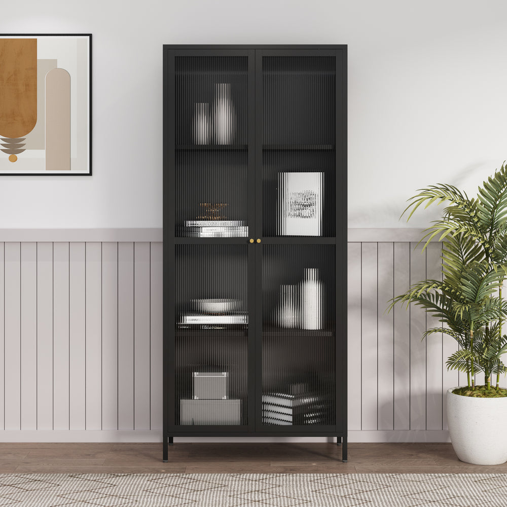 Vitrines szekrény Säkylä [en.casa]