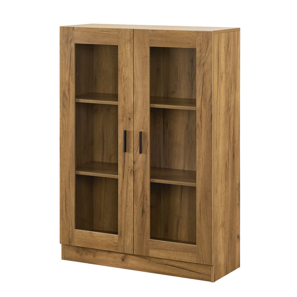 Vitrines szekrény Sorø 80x31x115cm több színben [en.casa]