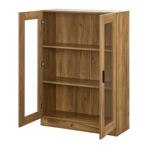 Vitrines szekrény Sorø 80x31x115cm több színben [en.casa]