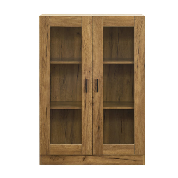 Vitrines szekrény Sorø 80x31x115cm több színben [en.casa]