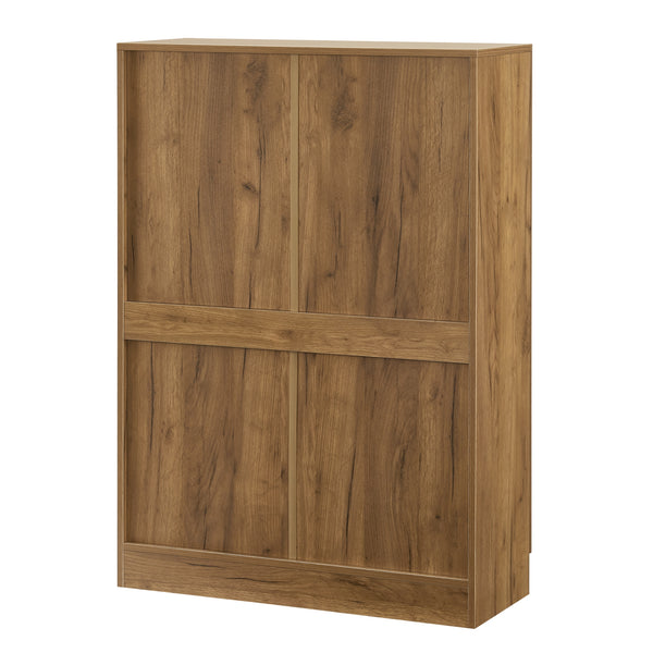 Vitrines szekrény Sorø 80x31x115cm több színben [en.casa]
