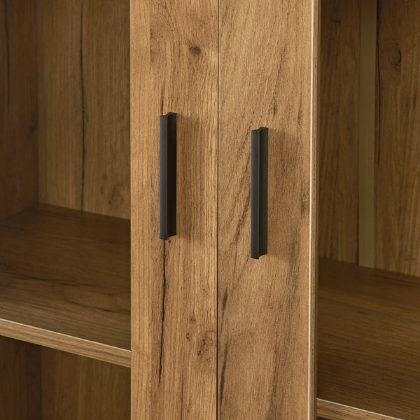Vitrines szekrény Sorø 80x31x115cm több színben [en.casa]