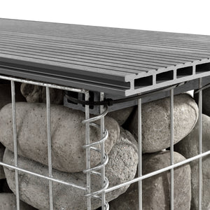 Gabion kerti pad 100 x 30 x 45 cm WPC több színben [pro.tec] 