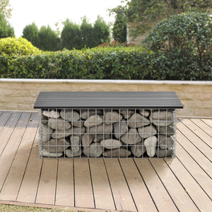 Gabion kerti pad 100 x 30 x 45 cm WPC több színben [pro.tec] 