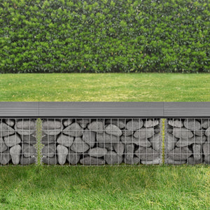 Gabion kerti pad 100 x 30 x 45 cm WPC több színben [pro.tec] 