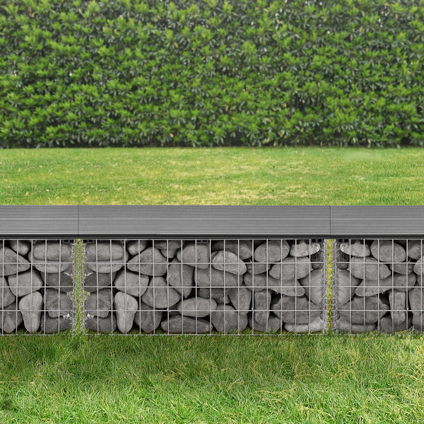 Gabion kerti pad 100 x 30 x 45 cm WPC több színben [pro.tec] 