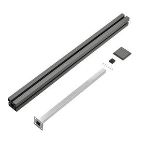  Kerítés WPC kerítéselem szürke több méretben [neu.holz]®
