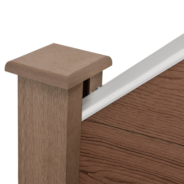 WPC kerítéspanel többféle kivitel [neu.holz]