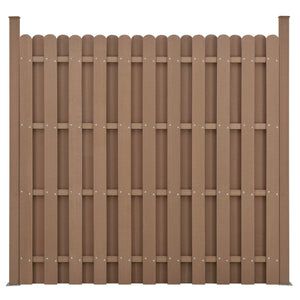 WPC kerítéselem kerítéspanel 185x193 cm [neu.holz]