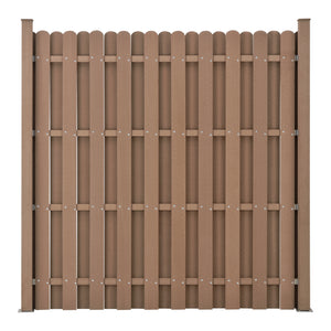 WPC kerítéselem kerítéspanel 185x193 cm [neu.holz]