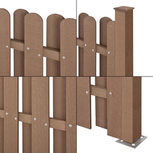 WPC kerítéselem kerítéspanel 185x193 cm [neu.holz]