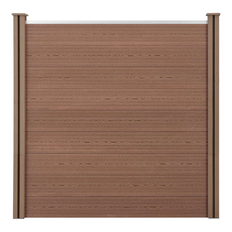Méretrajz WPC kerítéspanel többféle kivitel [neu.holz]