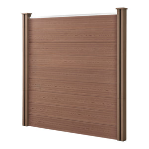 WPC kerítéspanel ferde elemmel [neu.holz]