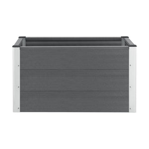Virágláda Esens WPC 100 x 50 x 50 cm szürke/barna [neu.holz] 