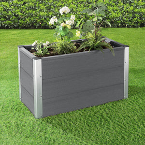 Virágláda Esens WPC 100 x 50 x 50 cm szürke/barna [neu.holz] 