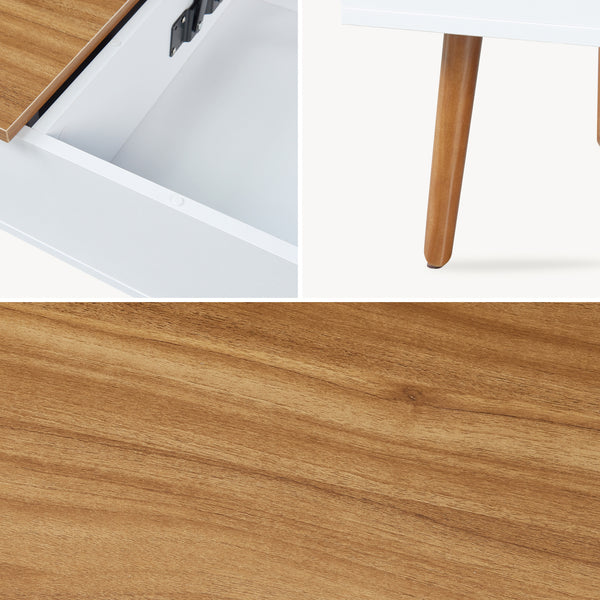 Dohányzóasztal tárolóval Flesen [en.casa]