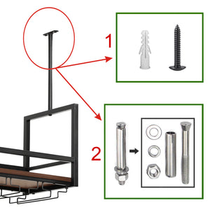 Bortartó polc pohártartóval Borejle [en.casa]