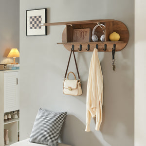 Fali fogas Vilkön tárolórekesszel [en.casa]