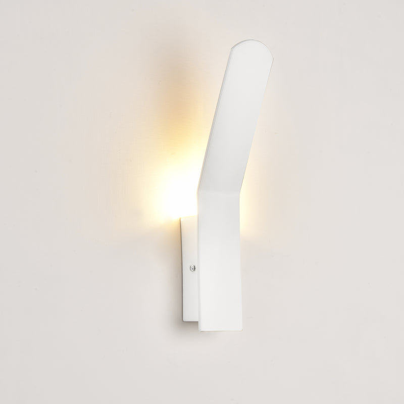 Méretrajz [lux.pro]® Fali lámpa - design - fehér 