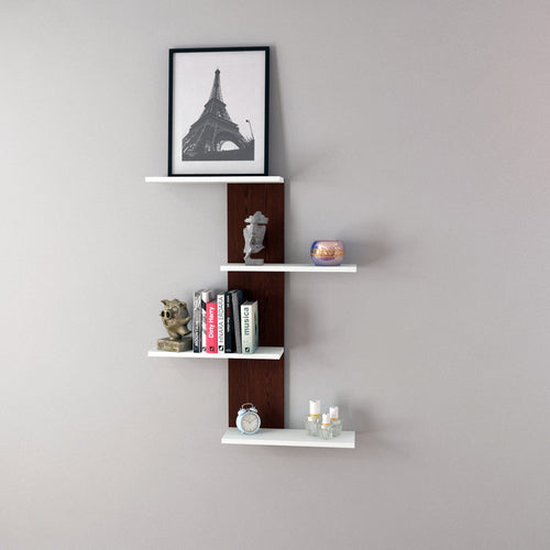 Fali polc Hammerfest 78x17x10 cm [en.casa] - premiumXL